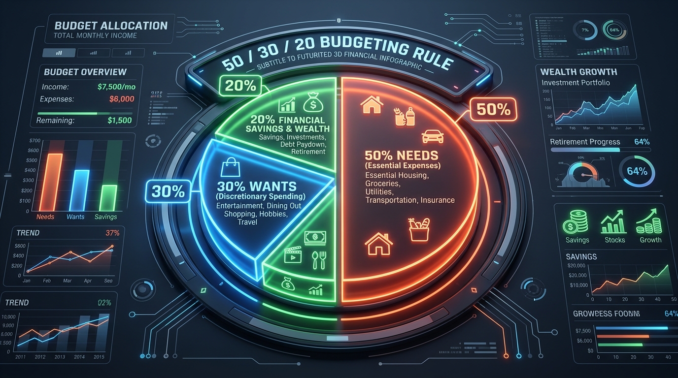 The 50/30/20 Budget Rule: How to Automate Your Cash Flow and Savings